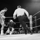 Illustration for article titled Down Goes Terror: How A Frightened George Foreman Shocked Joe Frazier